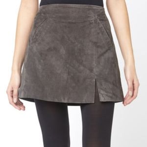 Blank NYC Suede Skirt